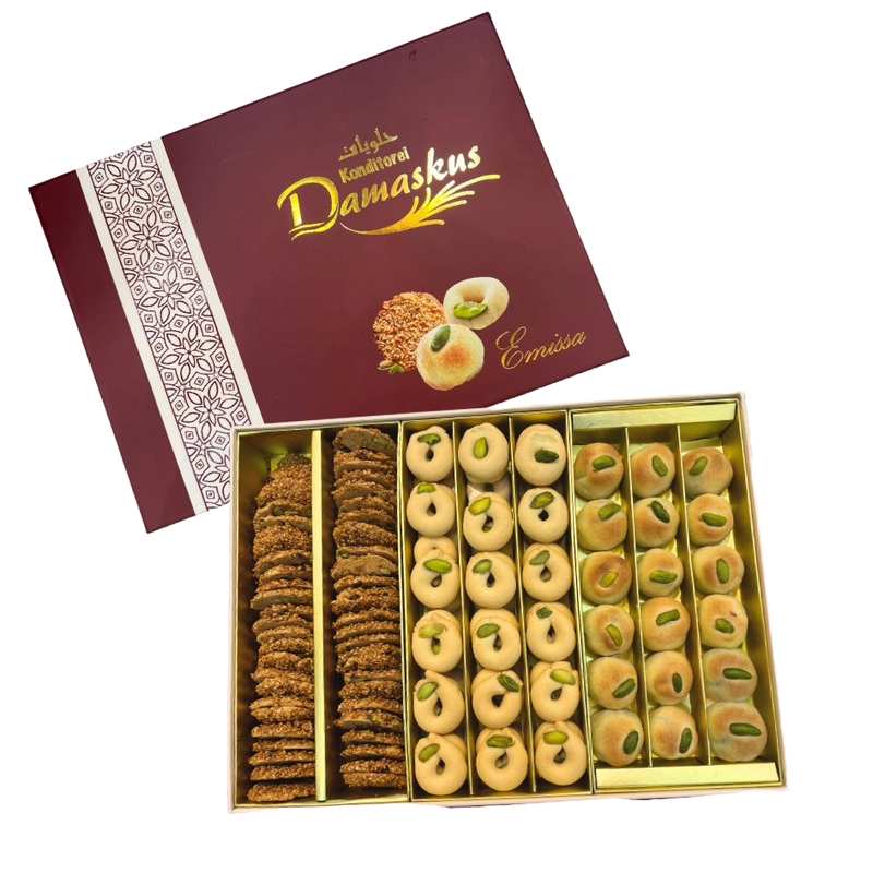 Mix 750g (Barazek-Guraiba-Mamoul with dates)